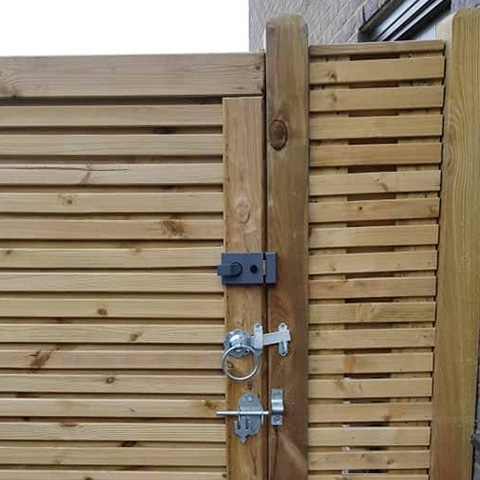 garden gate lock security