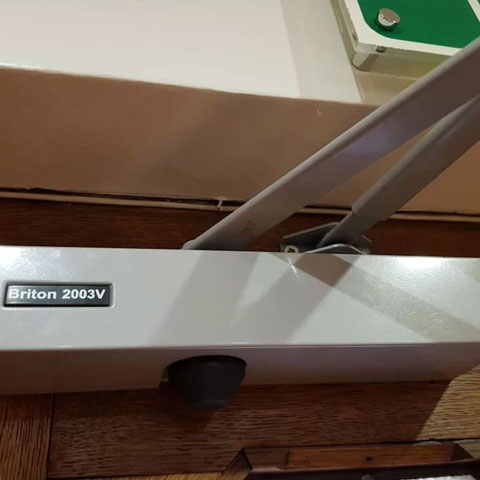 fire door closer fitted by ASL