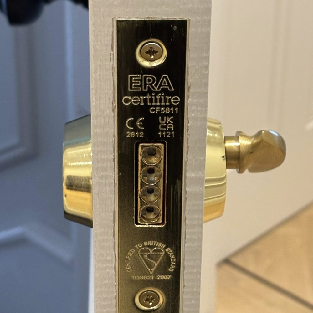 Freshfit Installation for a Fire-safe BSI Deadlock