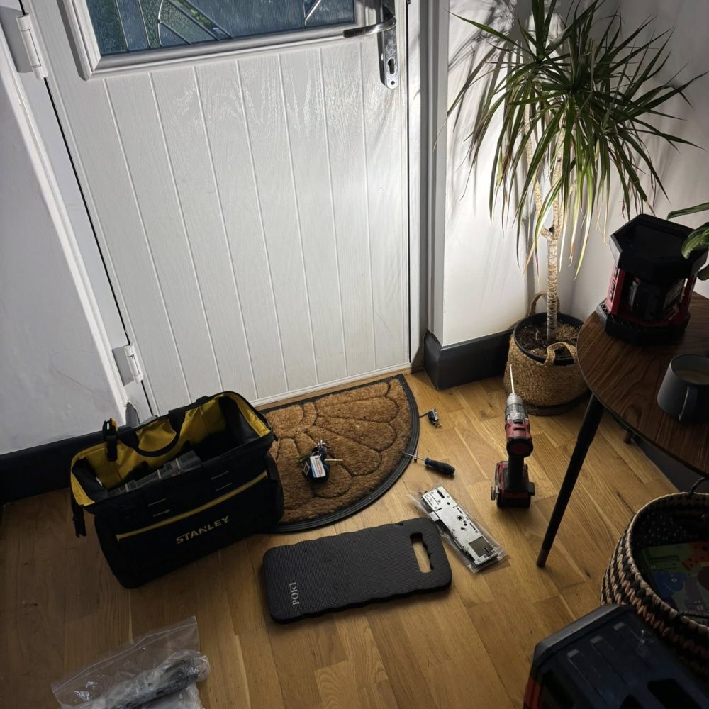 Mechanical Button Lock Installation and Multipoint Locking Unit Repair