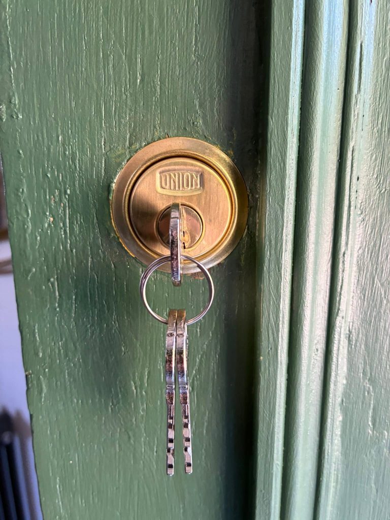 Key in a cylindrical lock